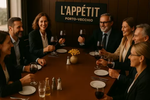 Organiser un repas d’entreprise pour remercier ses collaborateurs au restaurant L’Appétit à Porto-Vecchio, Porto-Vecchio, L'Appétit